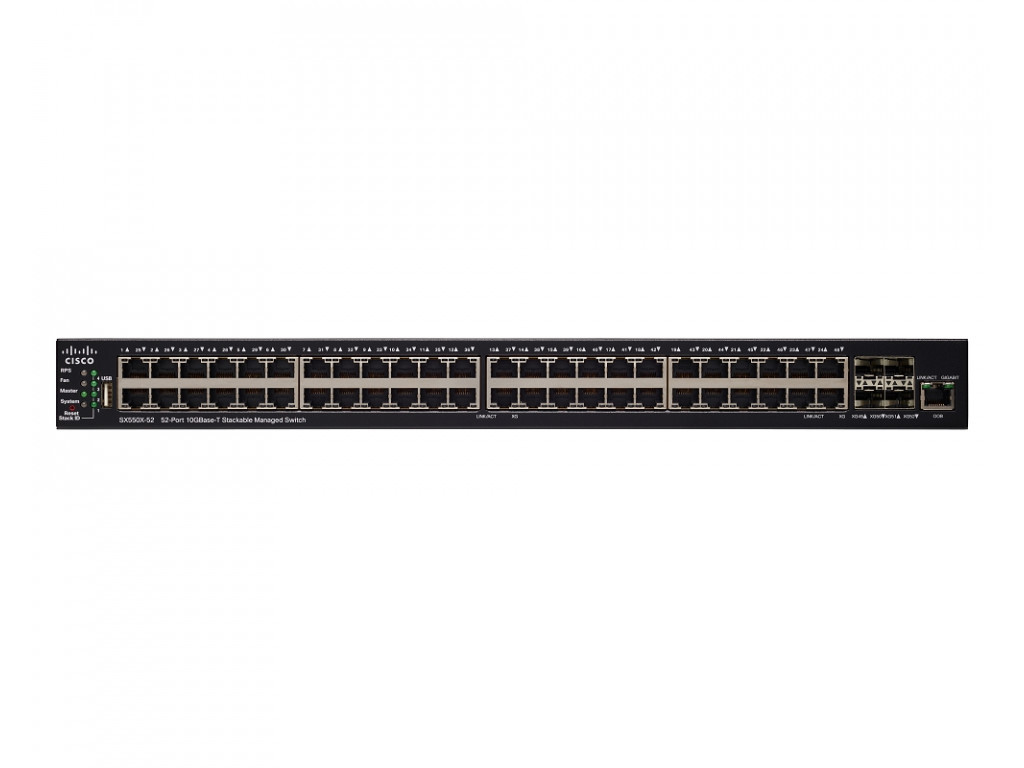 Комутатор Cisco SX550X-52 52-Port 10GBase-T Stackable Managed Switch 8993.jpg