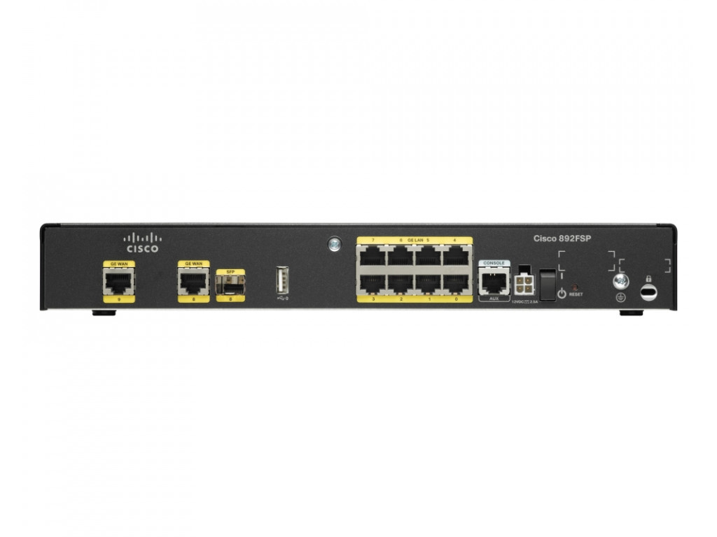 Рутер Cisco 892FSP 1 GE and 1GE/SFP High Perf Security Router 9720_3.jpg