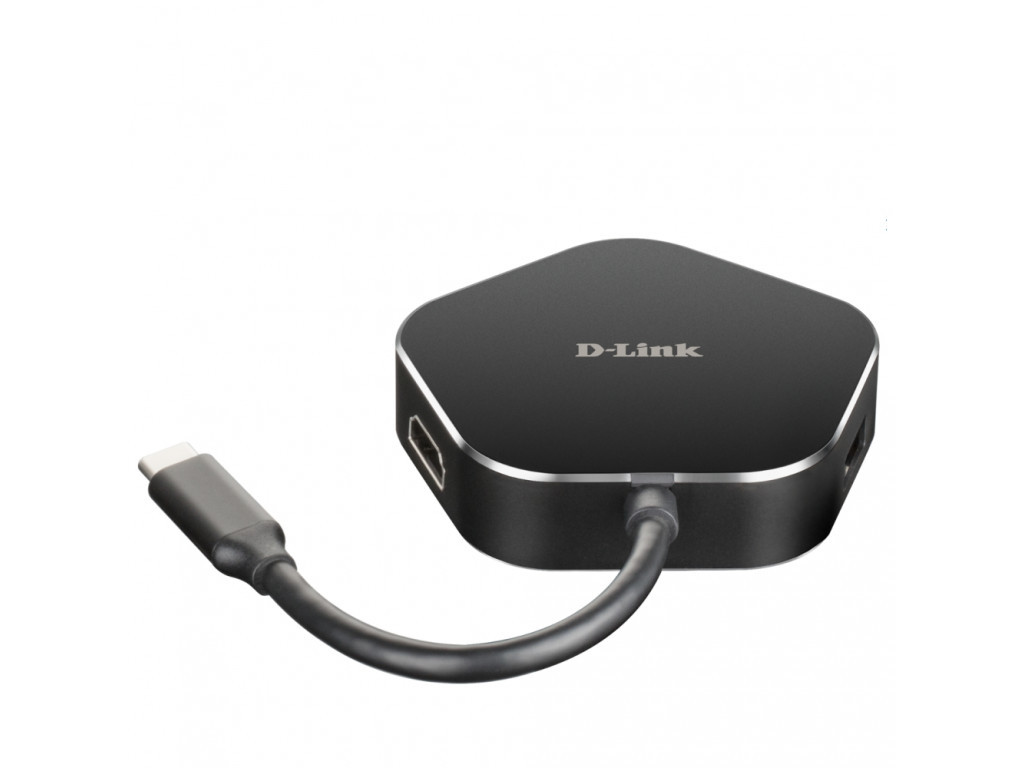 USB хъб D-Link 4-in-1 USB-C Hub with HDMI and Power Delivery 16712_12.jpg