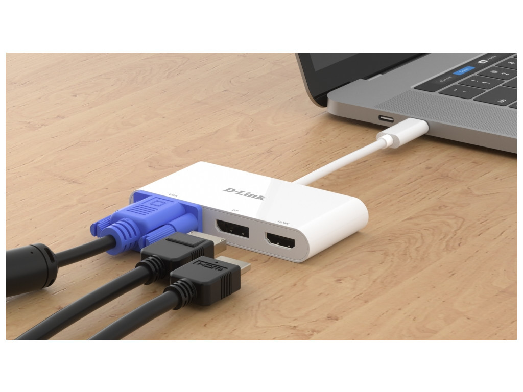 USB хъб D-Link 3-in-1 USB-C to HDMI/VGA/DisplayPort Adapter 16717_11.jpg
