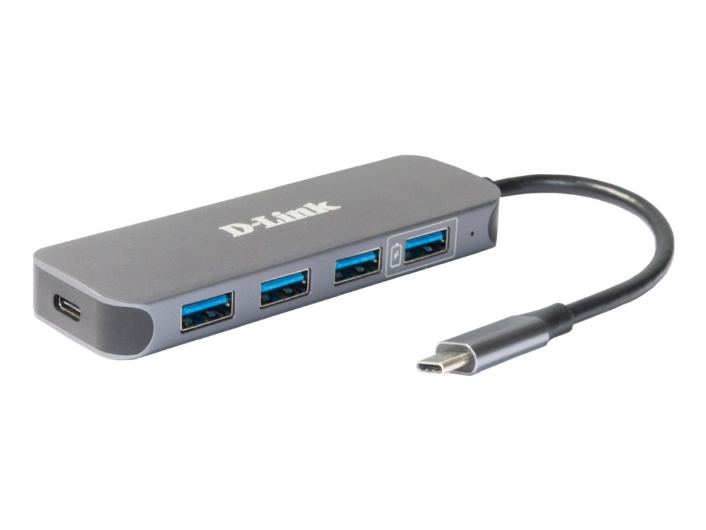 USB хъб D-Link USB-C to 4-Port USB 3.0 Hub with Power Delivery 24601.jpg