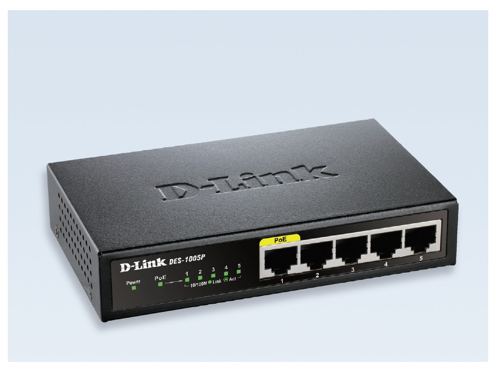 Комутатор D-Link 5-Port Fast Ethernet PoE Desktop Switch 9231_13.jpg
