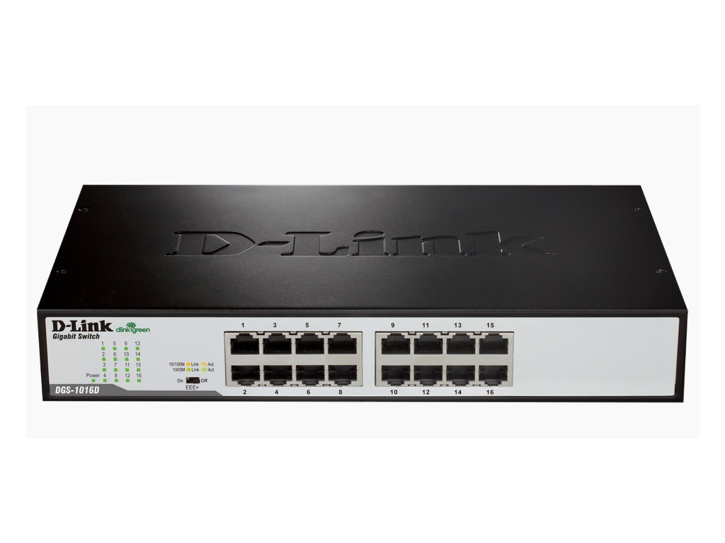 Комутатор D-Link 16-Port 10/100/1000Mbps Copper Gigabit Ethernet Switch 9240.jpg