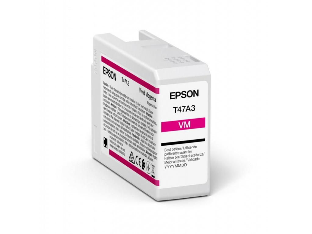 Консуматив Epson Singlepack Vivid Magenta T47A3 UltraChrome Pro 10 ink 50ml 21265.jpg
