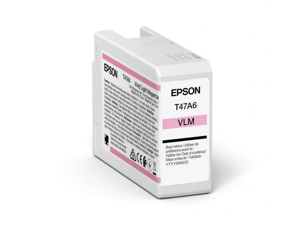 Консуматив Epson Singlepack Vivid Light Magenta T47A6 UltraChrome Pro 10 ink 50ml 21268.jpg