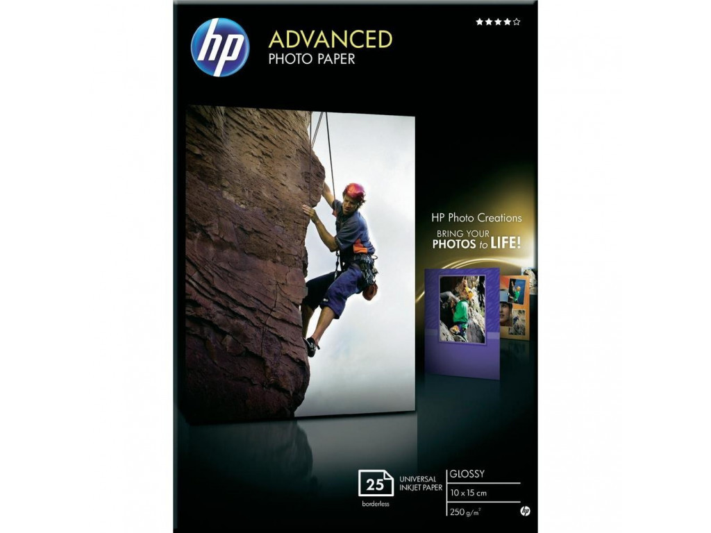 Хартия HP Advanced Glossy Photo Paper-25 sht/10 x 15 cm borderless 12829_1.jpg