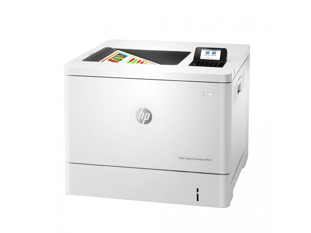 Лазерен принтер HP Color LaserJet Enterprise M554dn Printer 7193_1.jpg