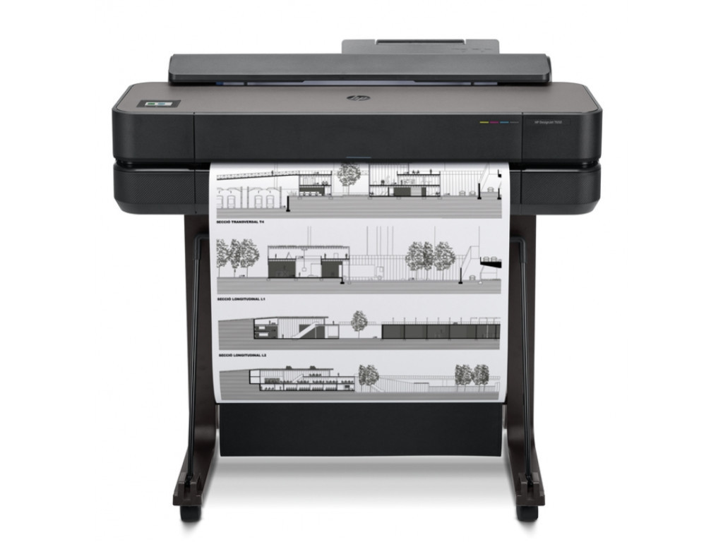 Мастилоструен плотер HP DesignJet T650 24-in Printer 7937.jpg