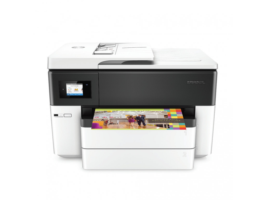 Мастилоструйно многофункционално устройство HP OfficeJet Pro 7740 Wide Format All-in-One Printer 8093.jpg