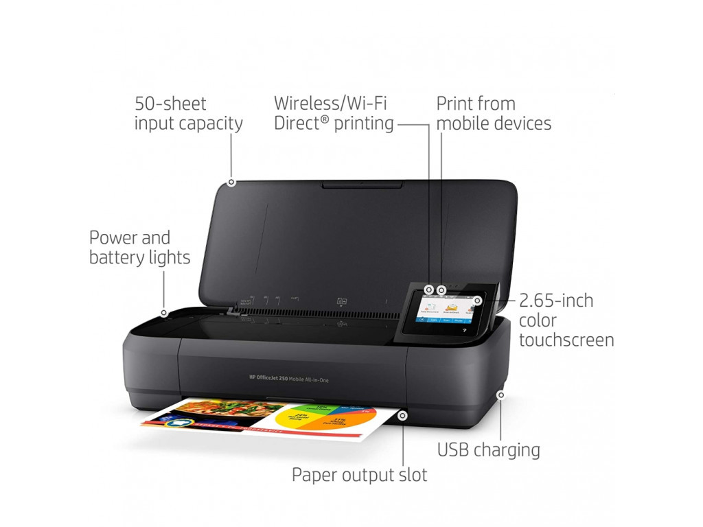 Мастилоструйно многофункционално устройство HP OfficeJet 250 Mobile AiO Printer 8134_50.jpg