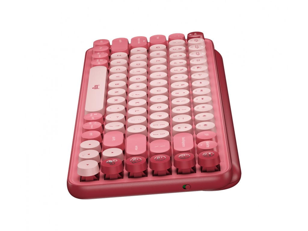 Клавиатура Logitech POP Keys Wireless Mechanical Keyboard With Emoji Keys - HEARTBREAKER_ROSE - US INT'L - INTNL 19012_10.jpg