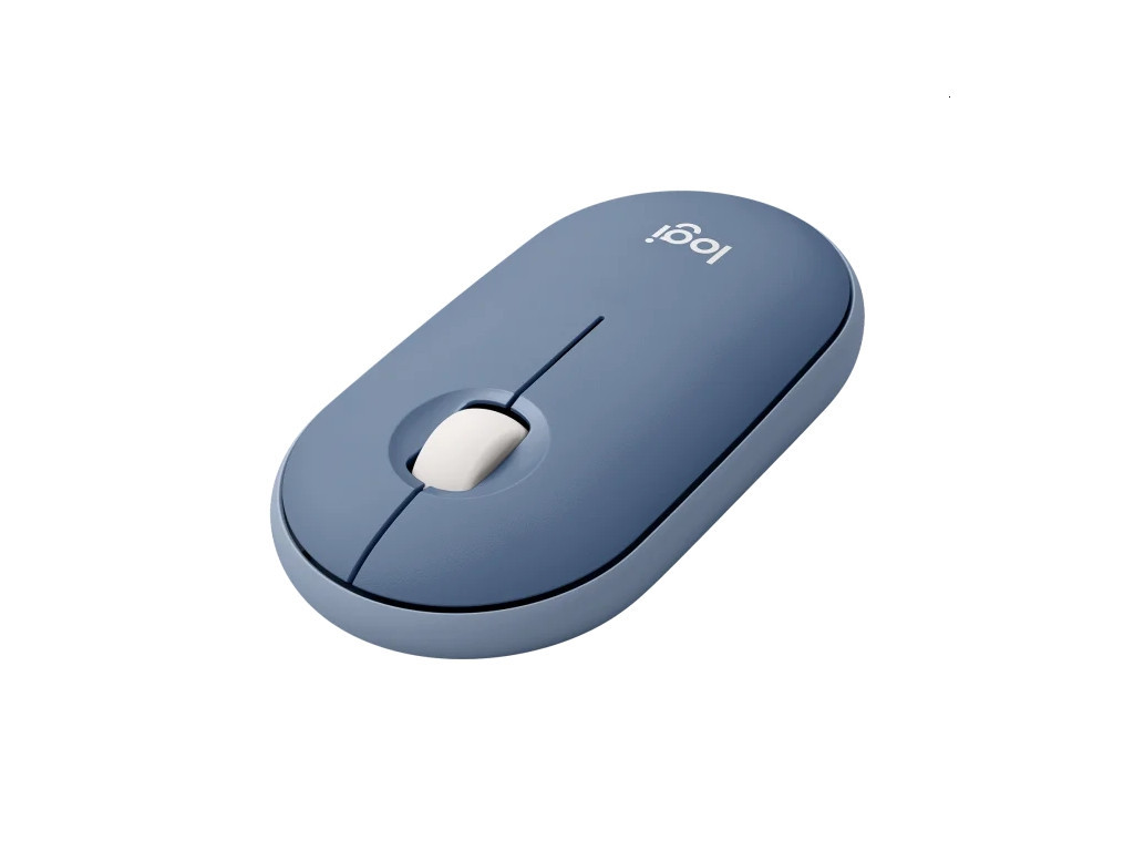 Мишка Logitech Pebble M350 Wireless Mouse - BLUEBERRY - EMEA-914 22123_1.jpg
