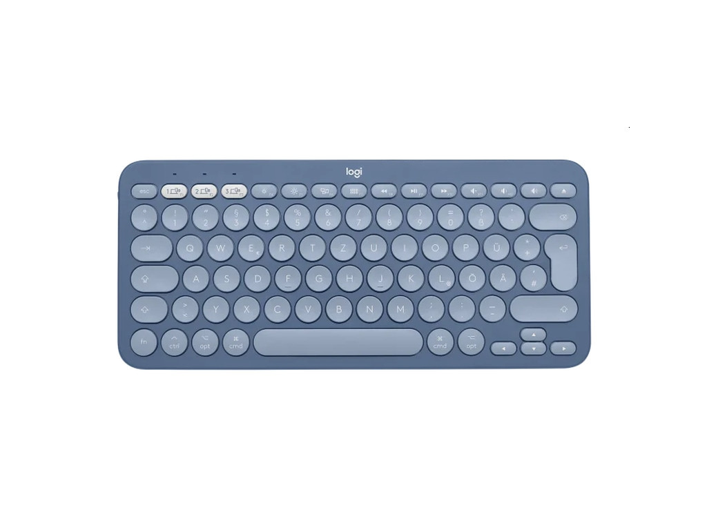 Клавиатура Logitech K380 for Mac Multi-Device Bluetooth Keyboard - US Intl - Blueberry 23499.jpg