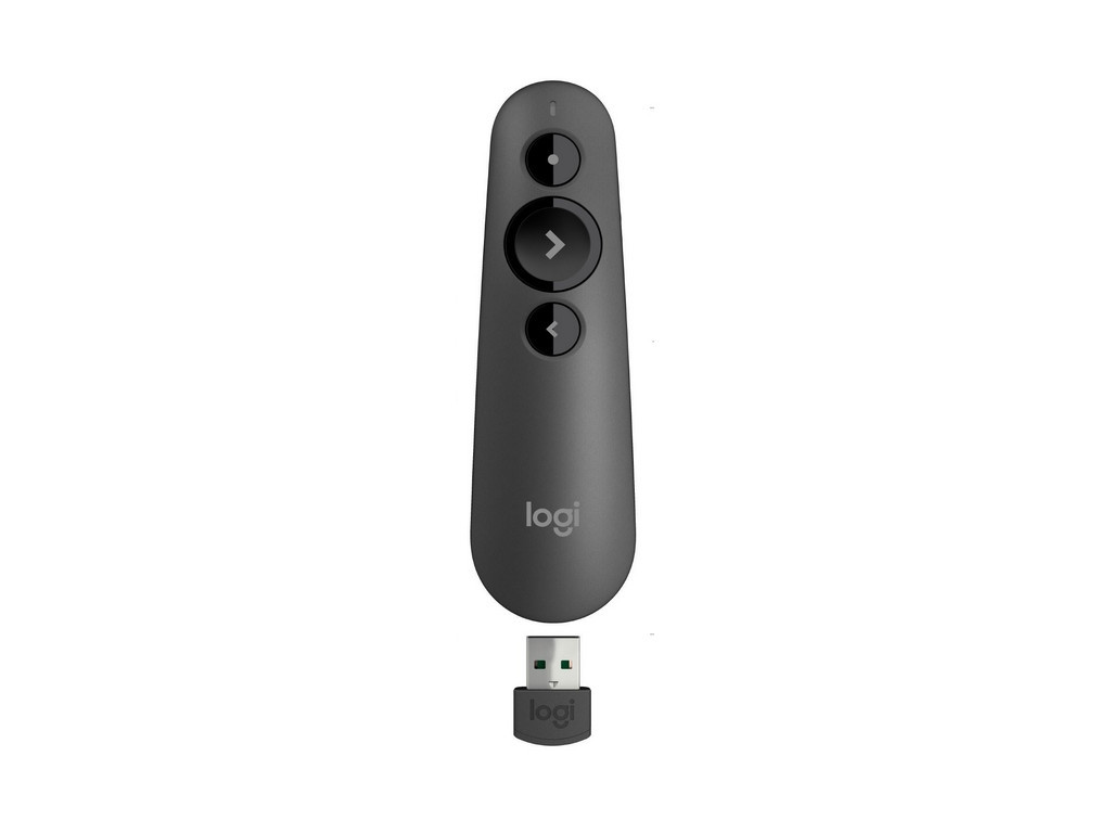 Безжичен презентер Logitech R500 Laser Presentation Remote - GRAPHITE 3933_3.jpg