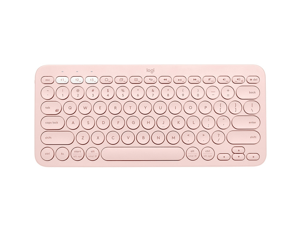 Клавиатура Logitech K380 Multi-Device Bluetooth Keyboard - UK English (Qwerty) - Rose 4086.jpg
