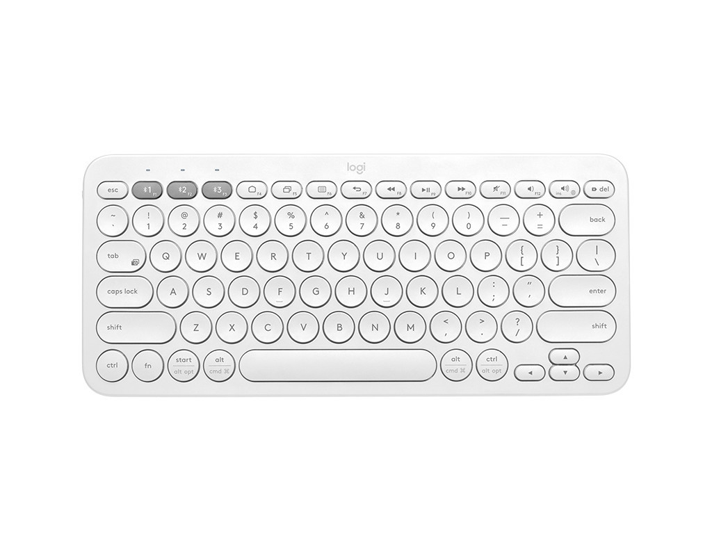Клавиатура Logitech K380 Multi-Device Bluetooth Keyboard - UK English (Qwerty) - Off-White 4087.jpg