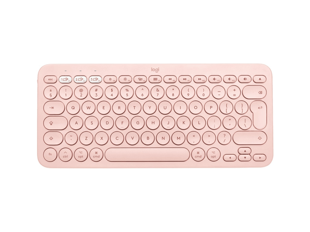 Клавиатура Logitech K380 for Mac Multi-Device Bluetooth Keyboard - US Intl - Rose 4089.jpg