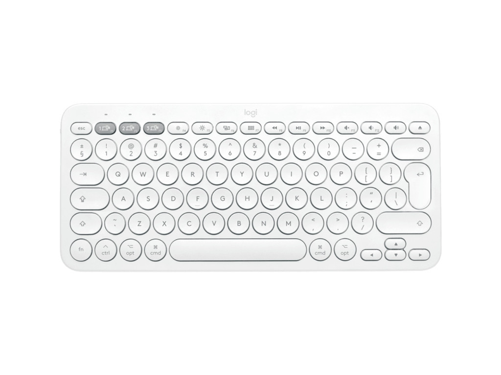 Клавиатура Logitech K380 for Mac Multi-Device Bluetooth Keyboard - US Intl - Off-White 4090.jpg