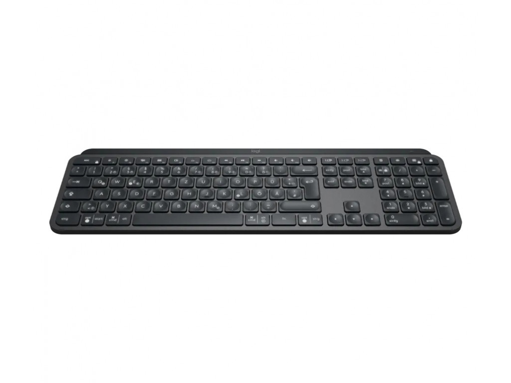 Клавиатура Logitech MX Keys Advanced Wireless Illuminated Keyboard - GRAPHITE - US INT'L - 2.4GHZ/BT - N/A - INTNL 4093_1.jpg
