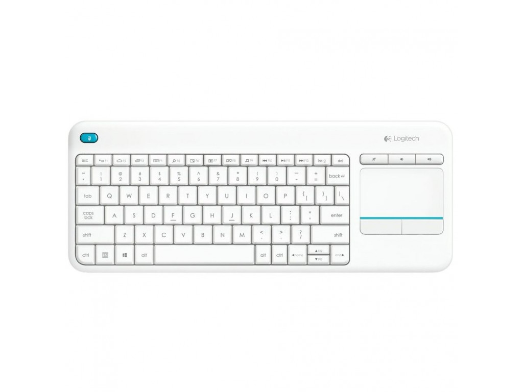 Клавиатура Logitech Wireless Touch Keyboard K400 Plus White 4099.jpg
