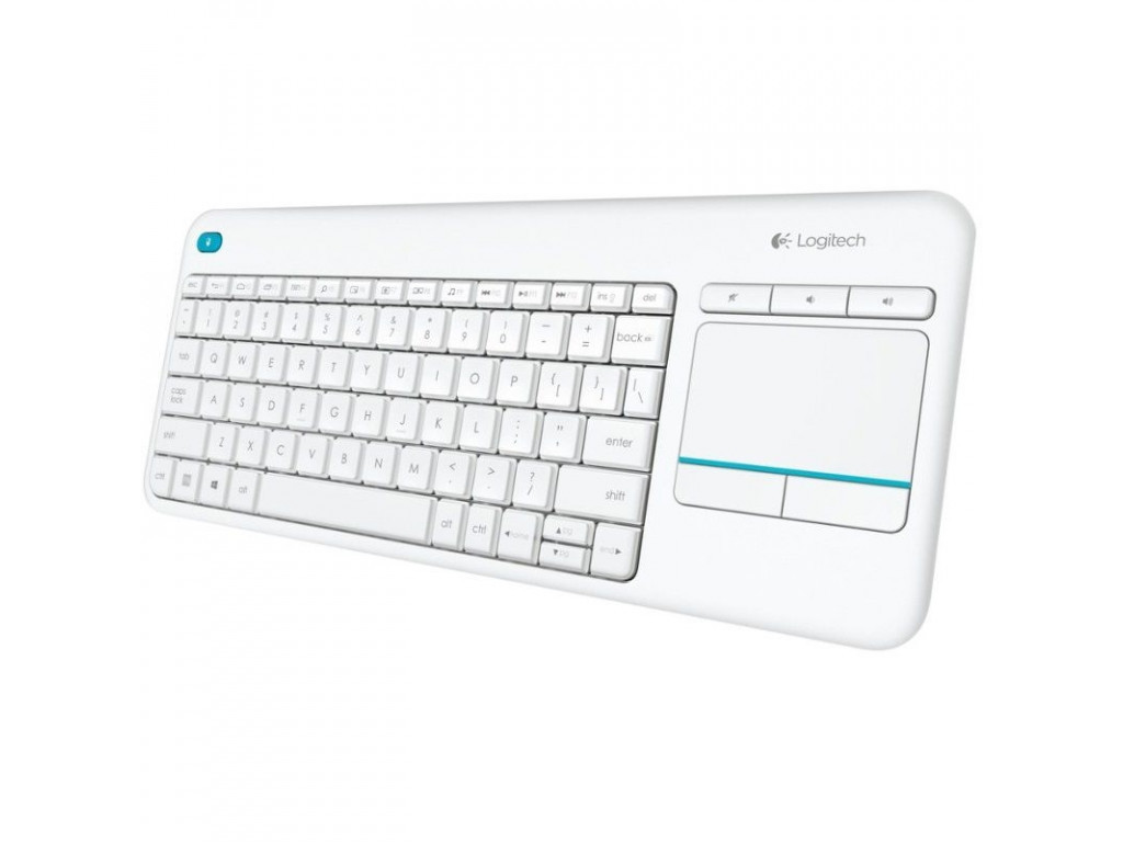 Клавиатура Logitech Wireless Touch Keyboard K400 Plus White 4099_1.jpg