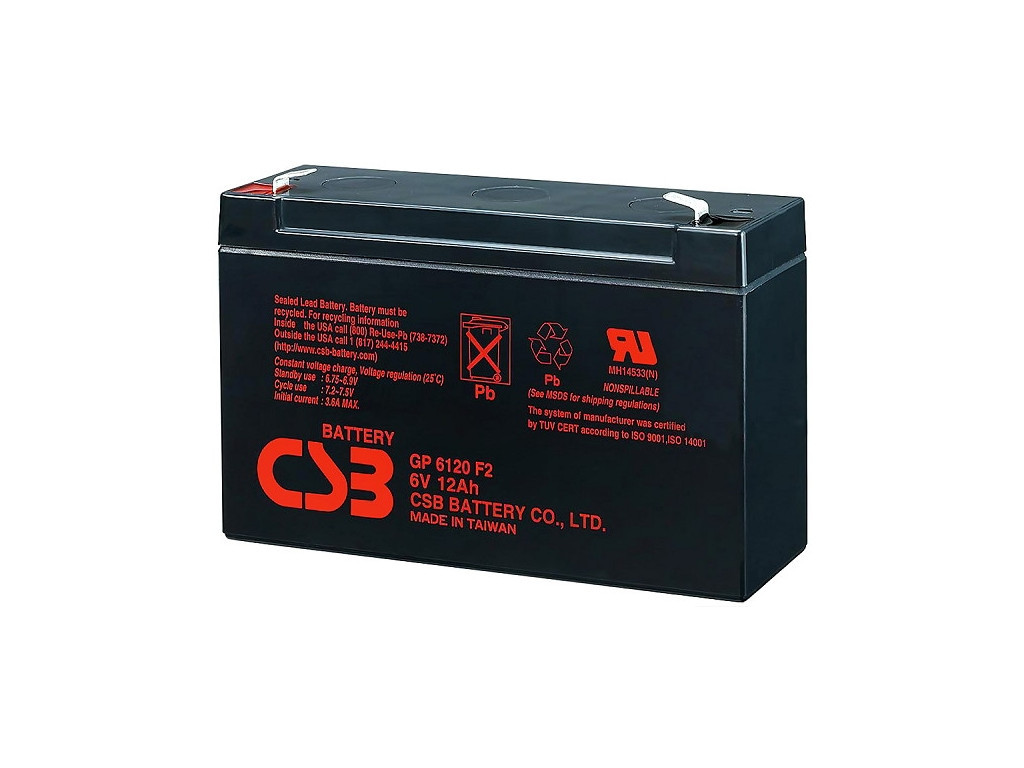 Батерия CSB - Battery 6V 12Ah 16526.jpg