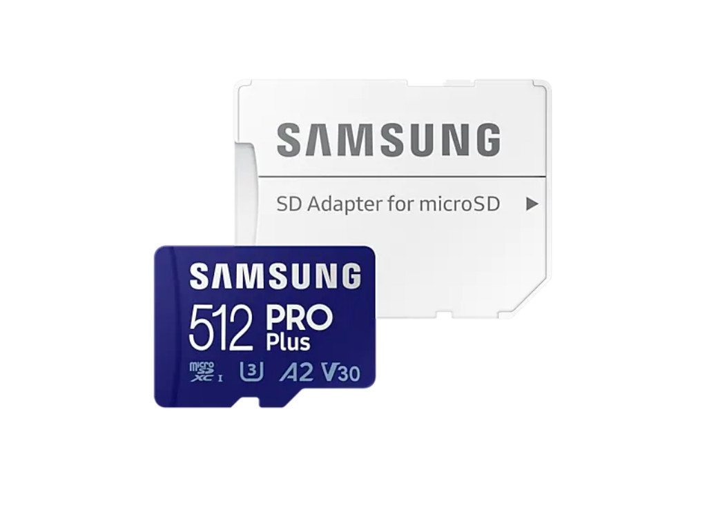 Памет Samsung 512GB micro SD Card PRO Plus  with Adapter 19501_10.jpg