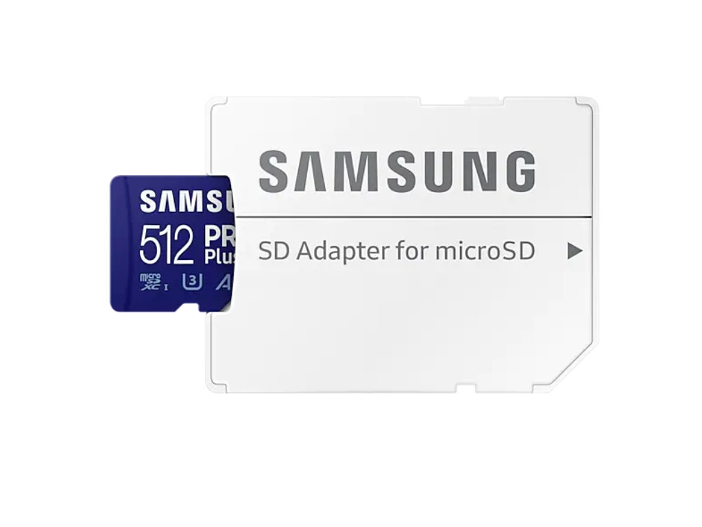 Памет Samsung 512GB micro SD Card PRO Plus  with Adapter 19501_11.jpg