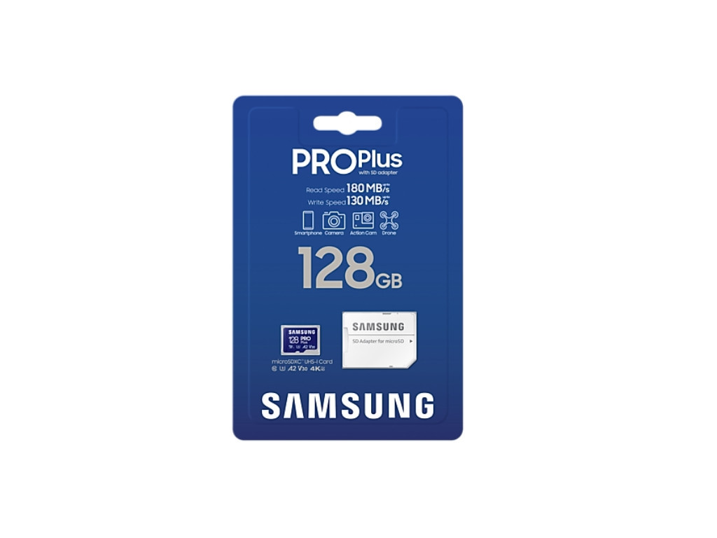 Памет Samsung 128GB micro SD Card PRO Plus with Adapter 24027_5.jpg