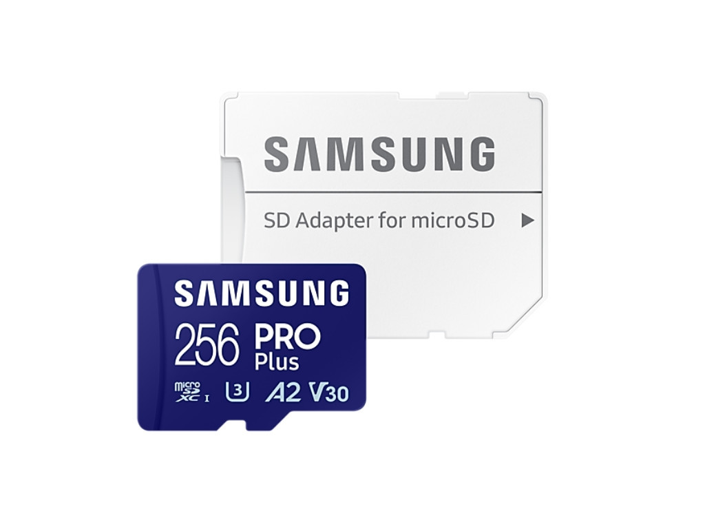 Памет Samsung 256GB micro SD Card PRO Plus with Adapter 24028_3.jpg