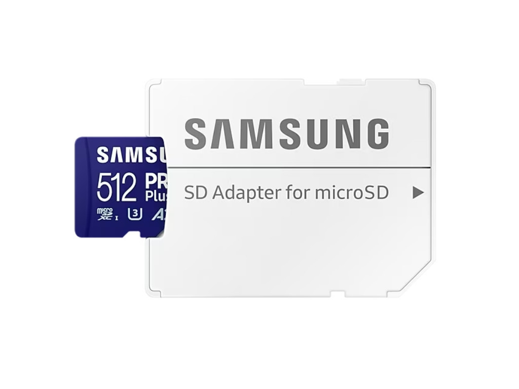 Памет Samsung 512GB micro SD Card PRO Plus with Adapter 24029_4.jpg