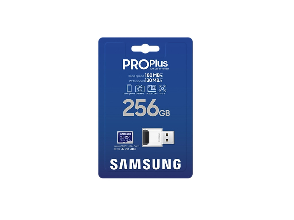 Памет Samsung 256GB micro SD Card PRO Plus with USB Reader 24031_3.jpg