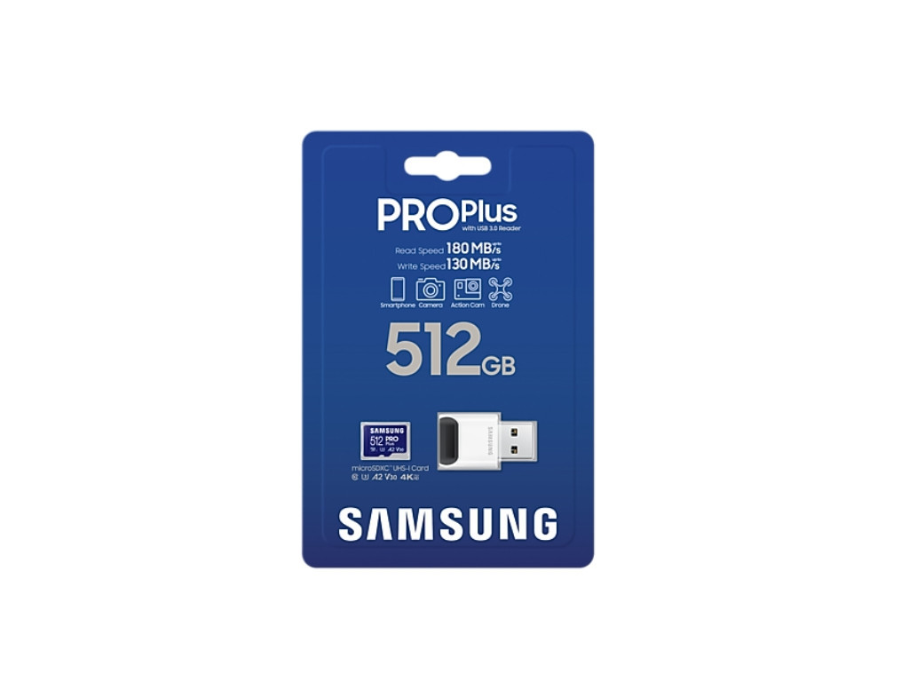 Памет Samsung 512GB micro SD Card PRO Plus with USB Reader 24032_3.jpg