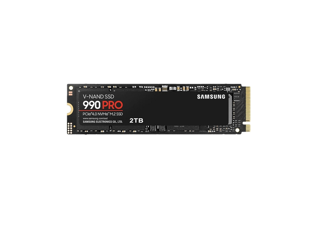 Твърд диск Samsung SSD 990 PRO 2TB PCIe 4.0 NVMe 2.0 M.2 V-NAND 3-bit MLC 24497.jpg