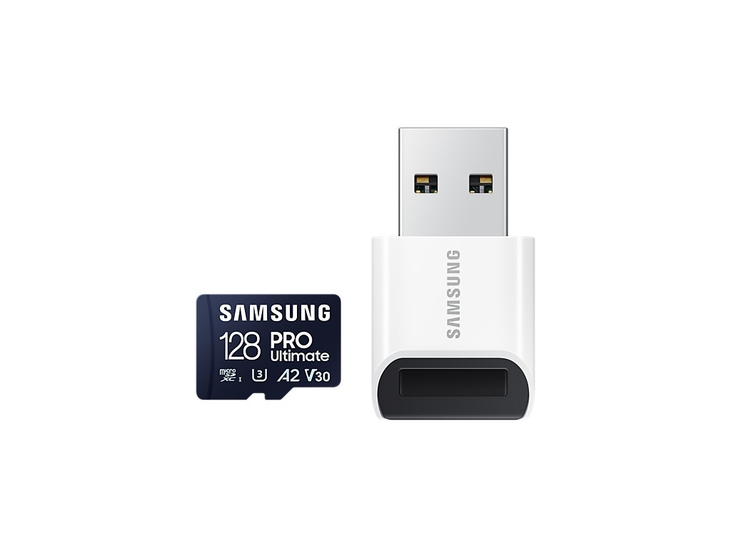 Памет Samsung 128GB micro SD Card PRO Ultimate with USB Reader  26587_4.jpg