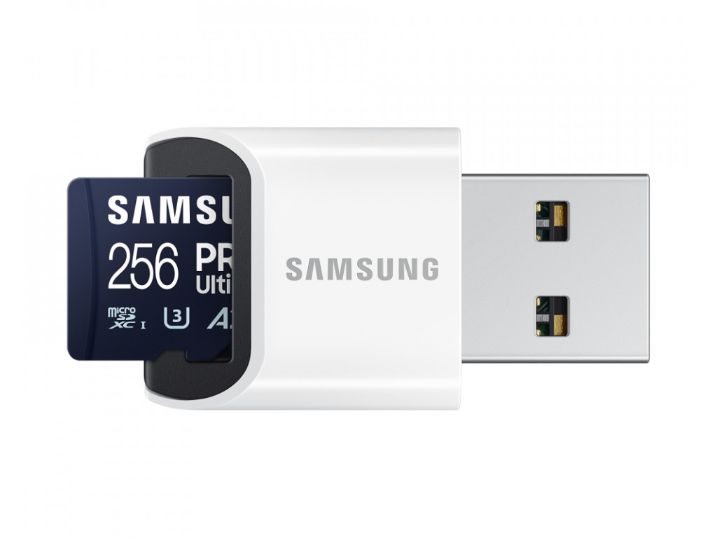 Памет Samsung 256GB micro SD Card PRO Ultimate with USB Reader  26588_3.jpg