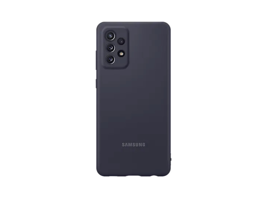 Калъф Samsung A72 Silicone Cover Black 2740.jpg