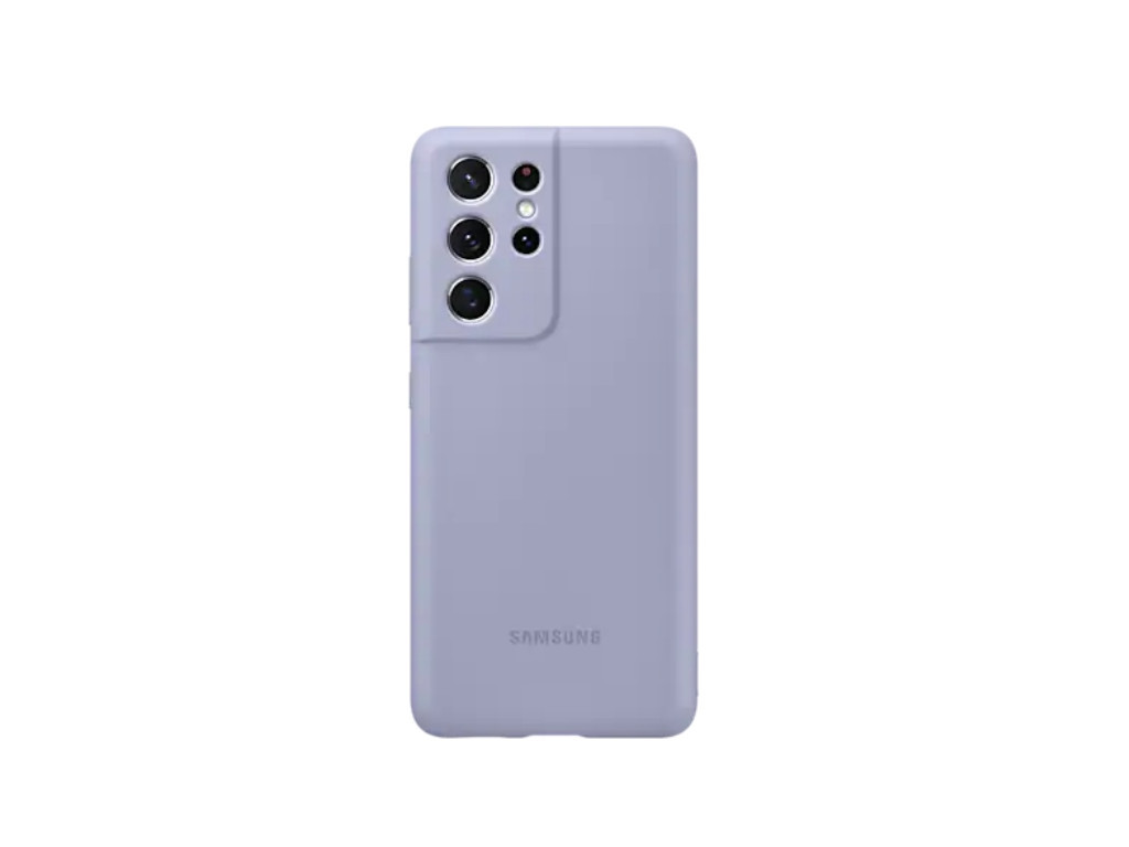 Калъф Samsung S21Ultra Silicone Cover Violet 2809.jpg