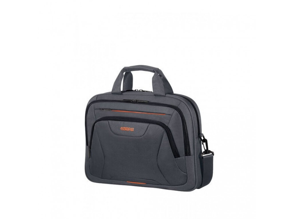 Чанта Samsonite At Work Laptop Bag 39.6cm/15.6" Grey/Orange 10574.jpg