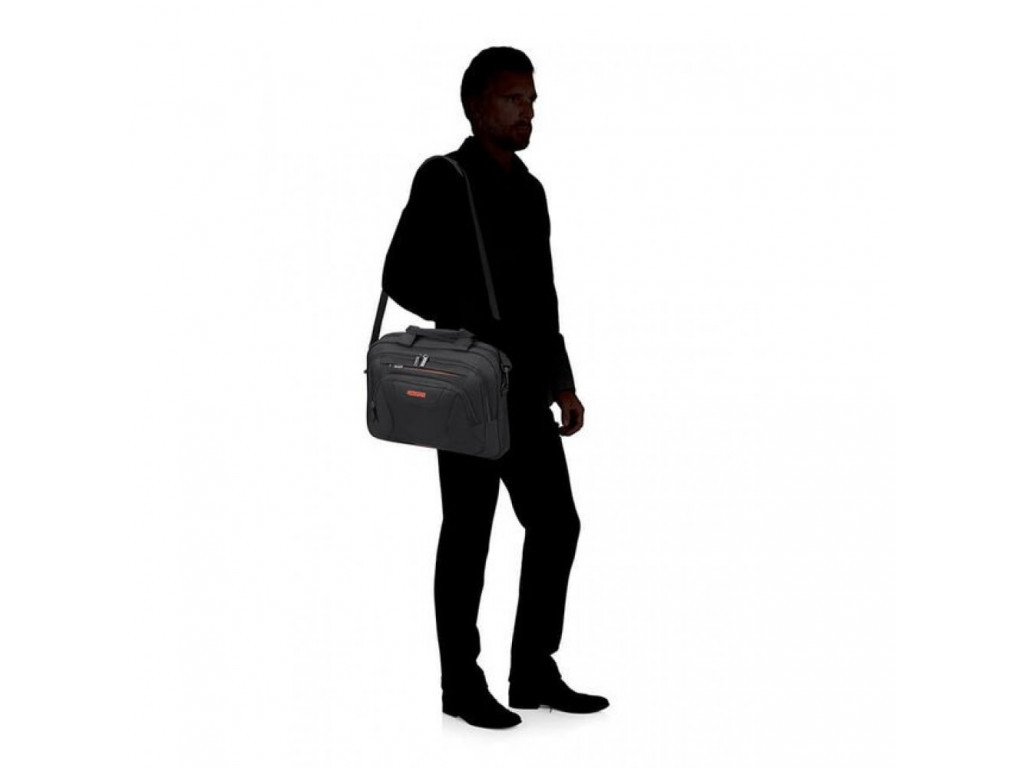 Чанта Samsonite At Work Laptop Bag 33.8-35.8cm/13.3-14.1" Black/Orange 10575_16.jpg