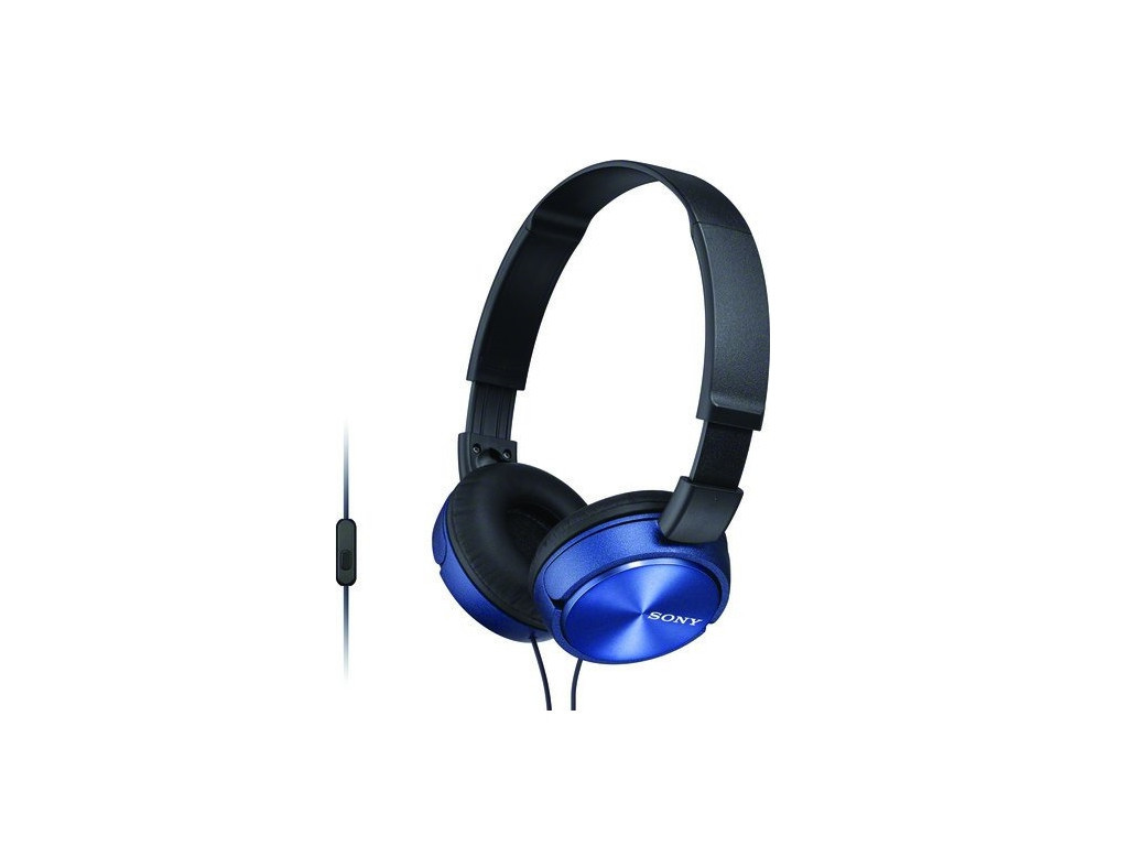 Слушалки Sony Headset MDR-ZX310AP blue 1101_10.jpg