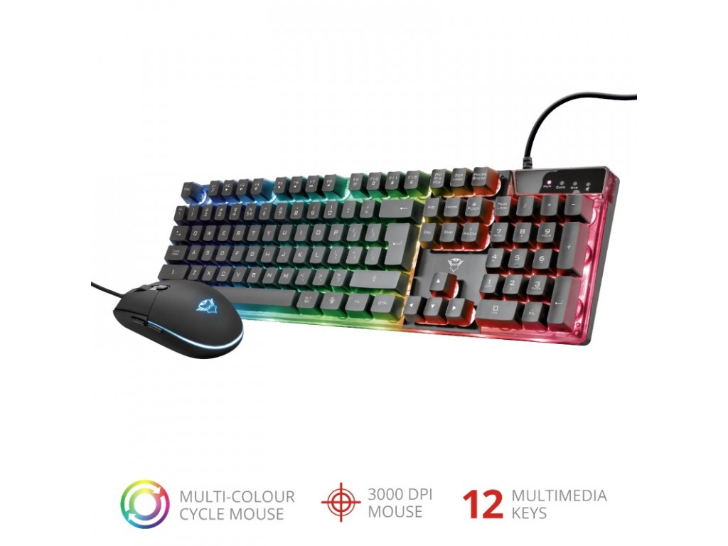 Комплект TRUST GXT 838 Azor Gaming Keyboard & Mouse Combo 24622_1.jpg
