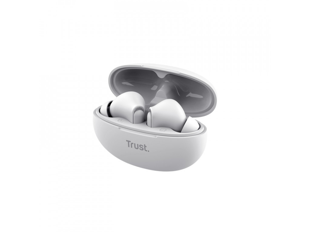 Слушалки TRUST Yavi Bluetooth ENC Earbuds White 25112_2.jpg