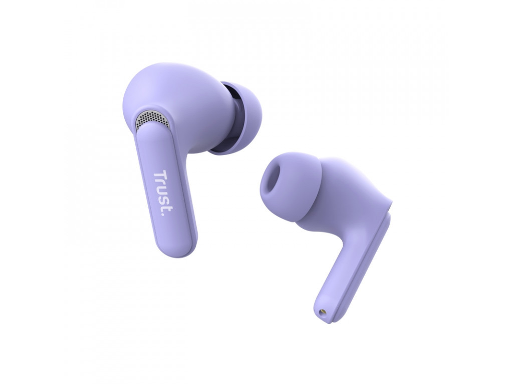 Слушалки TRUST Yavi Bluetooth ENC Earbuds Purple 25114_2.jpg