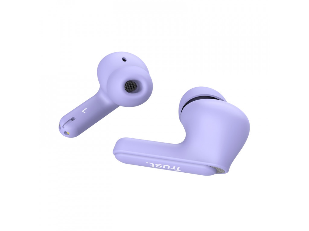 Слушалки TRUST Yavi Bluetooth ENC Earbuds Purple 25114_3.jpg