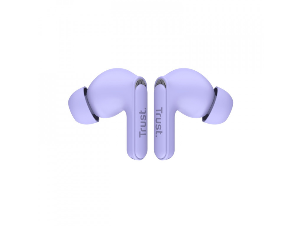 Слушалки TRUST Yavi Bluetooth ENC Earbuds Purple 25114_4.jpg