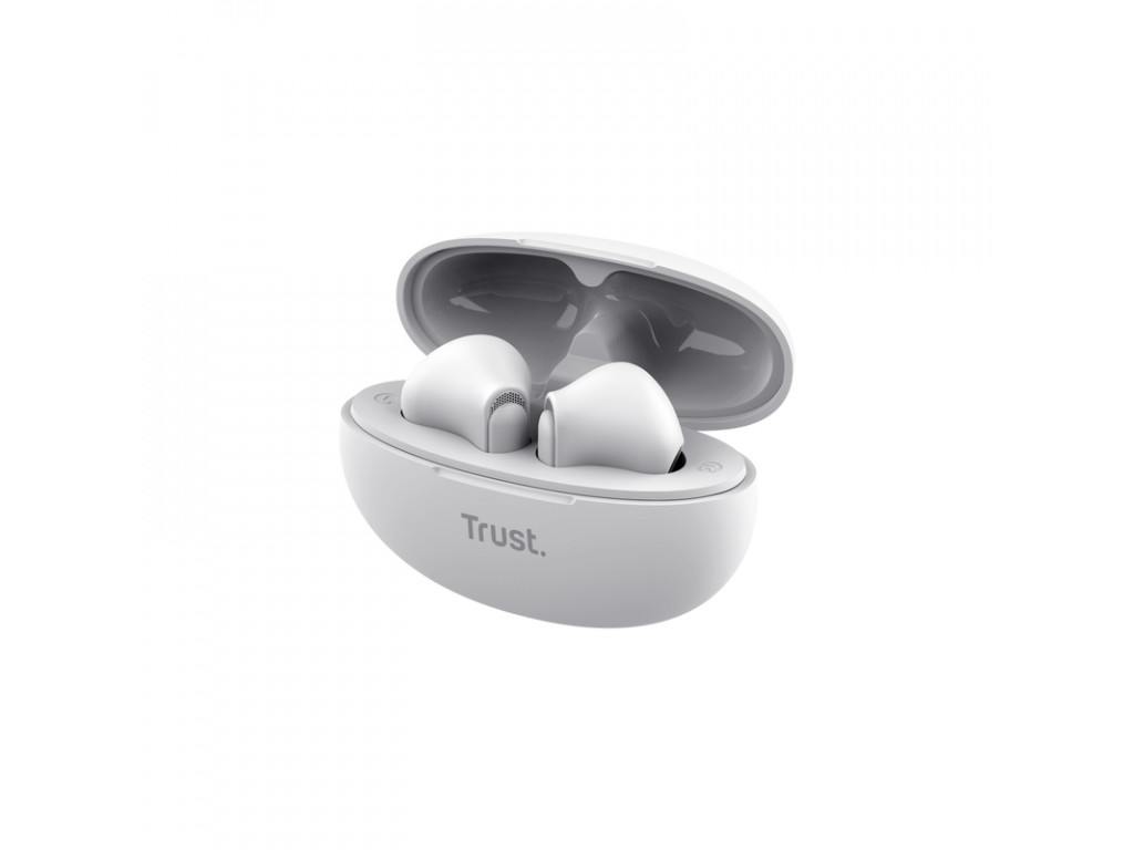 Слушалки TRUST Yavi Bluetooth ENC Earphones White 25115_2.jpg