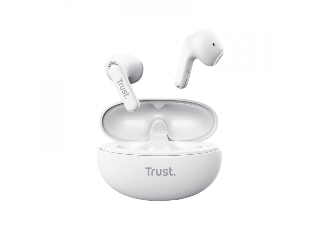 Слушалки TRUST Yavi Bluetooth ENC Earphones White 25115_7.jpg