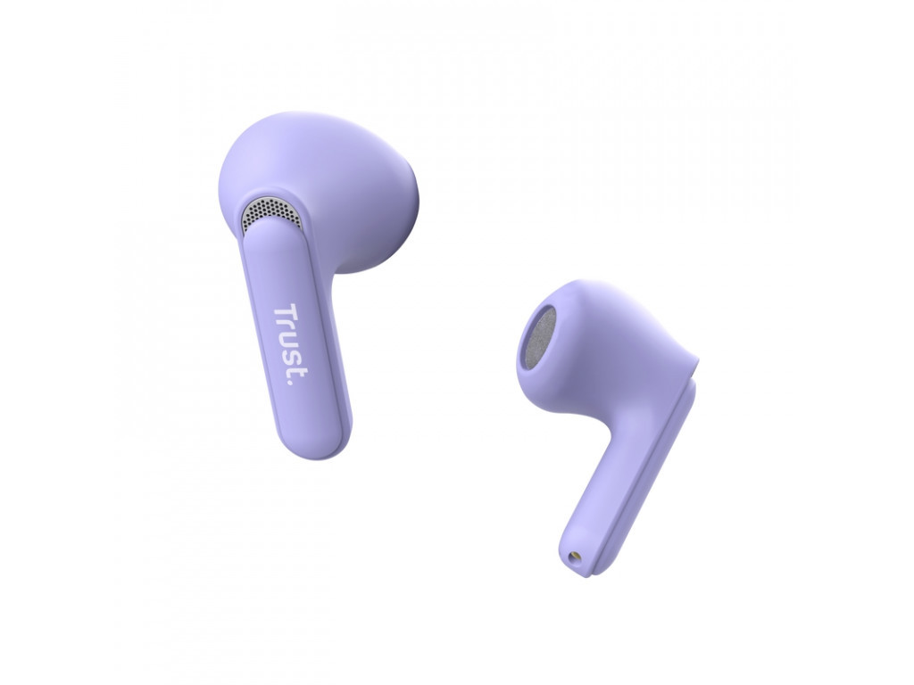 Слушалки TRUST Yavi Bluetooth ENC Earphones Purple 25117_4.jpg
