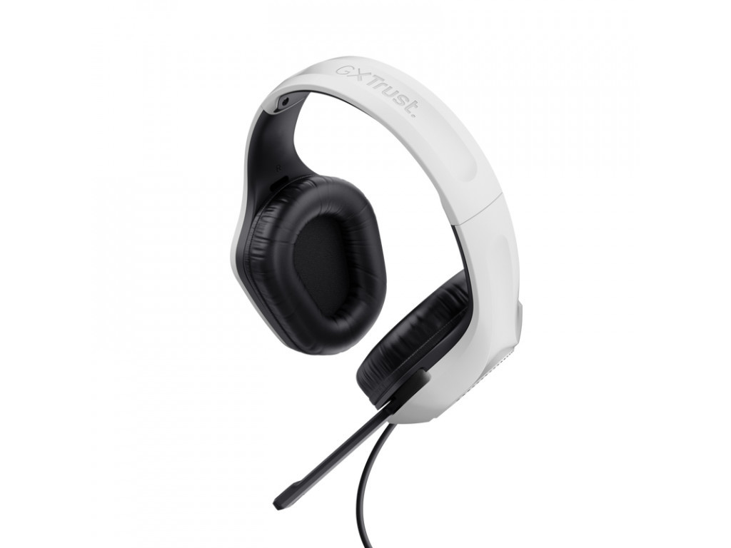 Слушалки TRUST GXT415 Zirox Headset White 27392_1.jpg